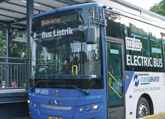 Ilustrasi layanan Transjakarta beroperasi  tarif Rp1. (Sumber: Instagram)