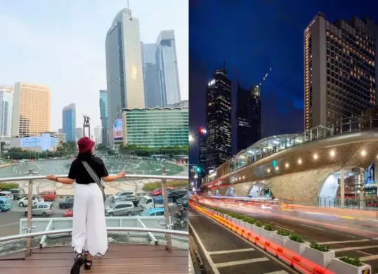 10 spot foto Instagrammable di Jakarta. (Sumber: kolase Instagram)