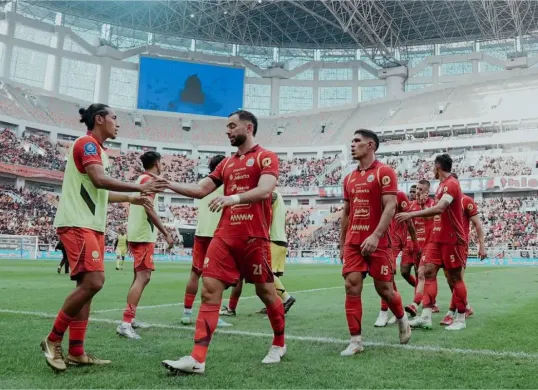 Persija kembali ke posisi tigabesar klasemen Super League  2025/2026. (Sumber: Instagram/@persija)