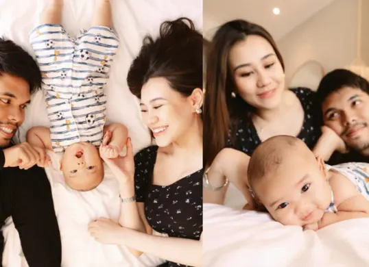 Aaliyah Massaid unggah foto baby Arash di Instagram dengan caption menyentuh. Netizen banjiri kolom komentar dengan pujian 'MasyaAllah' dan soroti kemiripannya dengan sang ibu. (Sumber: Instagram/@aaliyah.massaid, @thariqhalilintar)