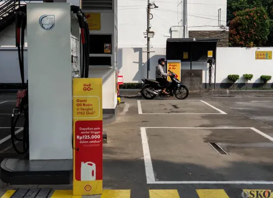 Bisnis SPBU Shell Indonesia beralih kepada PT Isla Energy Indonesia mulai 30 Oktober 2026. (Sumber: Poskota/Bilal Nugraha Ginanjar)
