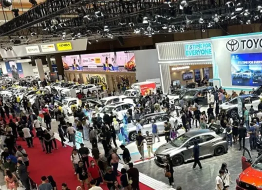 Area gelaran pameran mobil IIMS 2026 akan lebih luas daripada tahun sebelumnya. (Sumber: Dok. TAM)