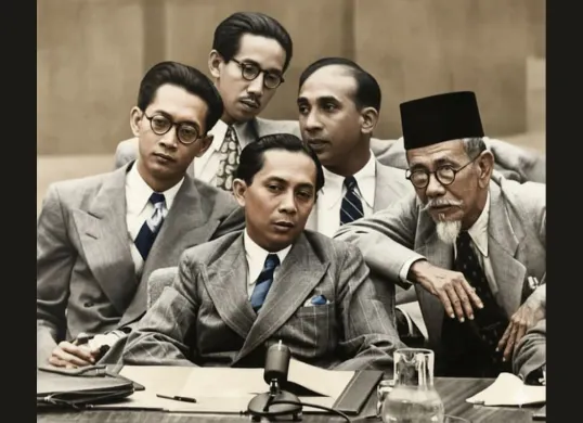 Foto delegasi indonesia (Sumber: Gemini AI)