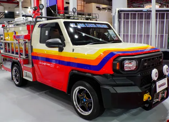 Toyota Hilux Rangga ikut tampil di GIICOMVEC 2026 (Sumber: Toyota)