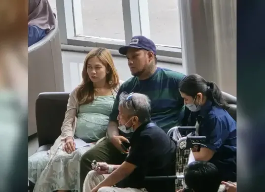 Lindi Fitriyana, istri Virgoun, menjadi perhatian usai fotonya diduga tengah hamil tersebar di media sosial. (Sumber: TikTok/@noviepasaribu)