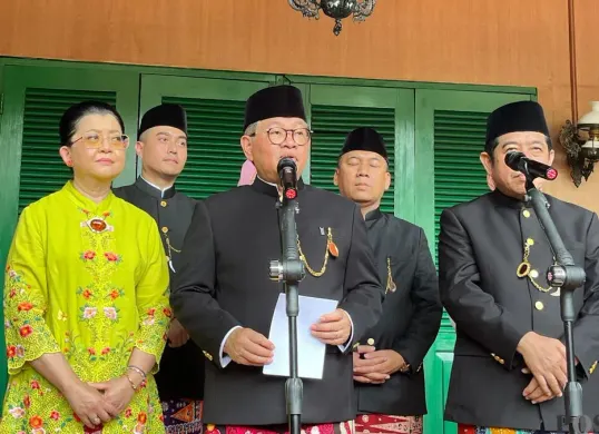 Gubernur Jakarta Pramono Anung di Lapangan Banteng, Jakarta Pusat, Sabtu, 11 April 2026. (Sumber: Poskota/M Tegar Jihad)