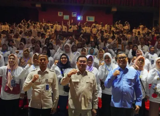 Kegiatan sosialisasi program MBG di Jakarta, Kamis 16 April 2026. 