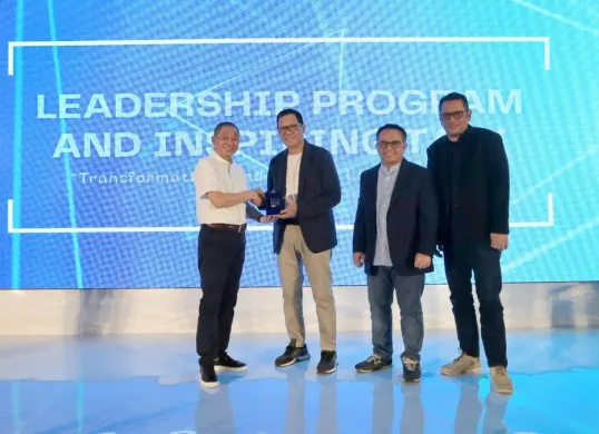 Ignasius Jonan foto bersama direksi PJT II di acara Leadership Talk Jatiluhur, 21 April 2026. (Sumber: Istimewa)
