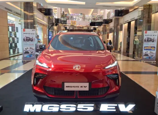 Morris Garages (MG) Motor Indonesia resmi memasarkan produk terbarunya, MGS5 EV, di Bandung, Jawa Barat. (Sumber: MG)