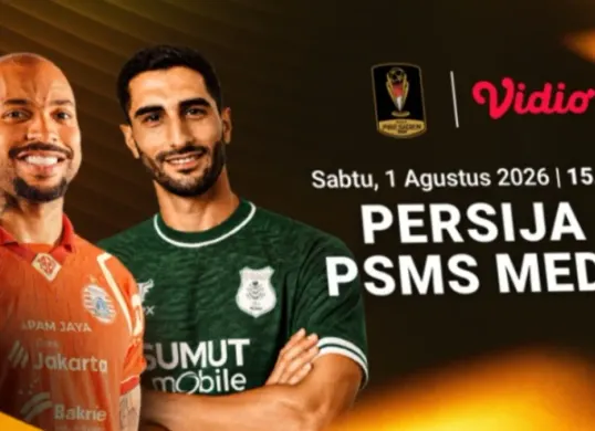 Jadwal Persija vs PSMS Medan di Piala Presiden 2026. (Sumber: Instagram/@vidiosports)