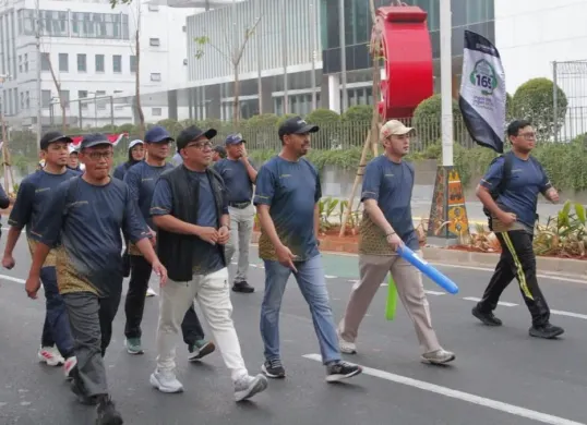 Fun Walk BPJS Kesehatan 2026 Seri #2 di kawasan CFD Jalan H.R. Rasuna Said, Jakarta Selatan, Minggu, 2 Agustus 2026. (Sumber: Dok. Istimewa)