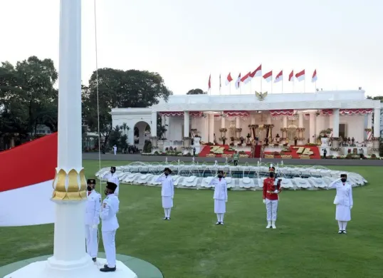 Pendaftaran upacara HUT RI 2026 di Istana Negara belum dibuka. (Sumber: Sekretariat Negara)