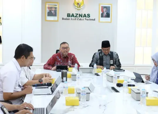 Audiensi Baznas dan Kemensos di Gedung Baznas RI, Kebon Manggis, Matraman, Jakarta Timur, Selasa, 4 Agustus 2026. (Sumber: Dok. Istimewa)