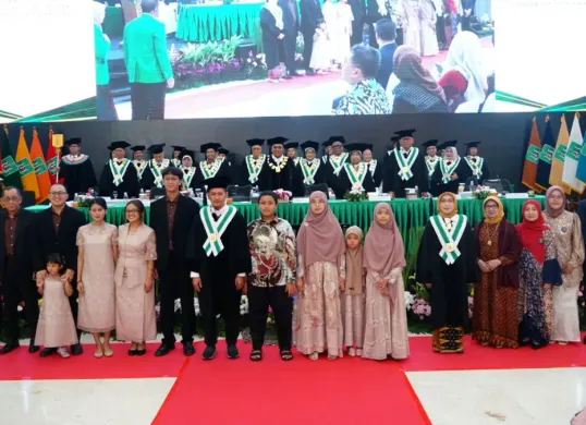 Pengukuhan dan Orasi Ilmiah Guru Besar Unas di Auditorium Unas, Pejaten Barat, Pasar Minggu, Jakarta Selatan, Rabu, 5 Agustus 2026. (Sumber: Dok. Istimewa)