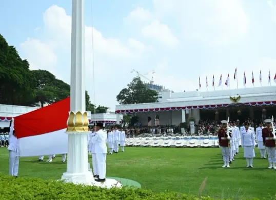 Pendaftaran peserta upacara HUT RI 2026 di Istana Merdeka masih dibuka hingga Jumat, 7 Agustus 2026. (Sumber: Kemensetneg RI)