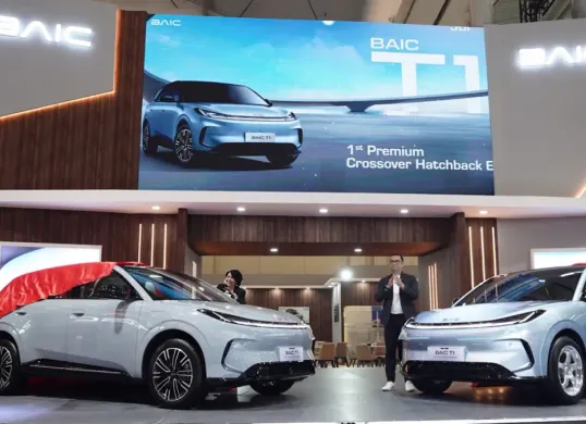 Mobil listrik BAIC T1. (Sumber: Istimewa)