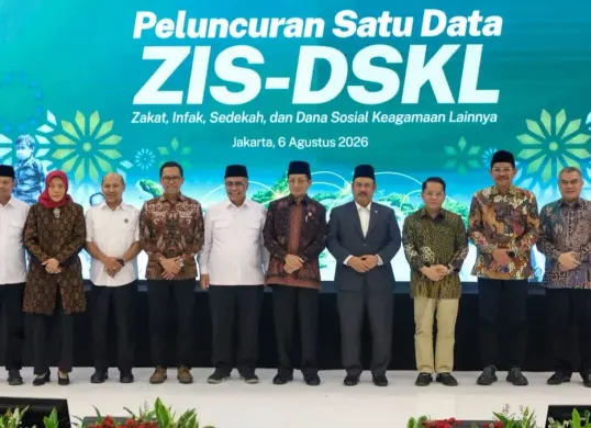 Peresmian Data Tunggal Sosial dan Ekonomi Nasional (DTSEN) di Kuningan, Jakarta Selatan. (Sumber: Dok. Istimewa)