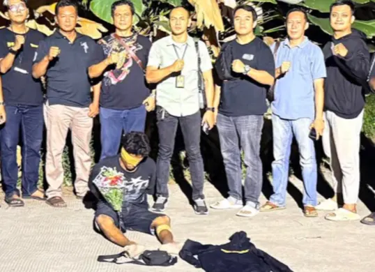 Polis menangkap pelaku penganiayaan di Depok. (Sumber: Polres Metro Depok)