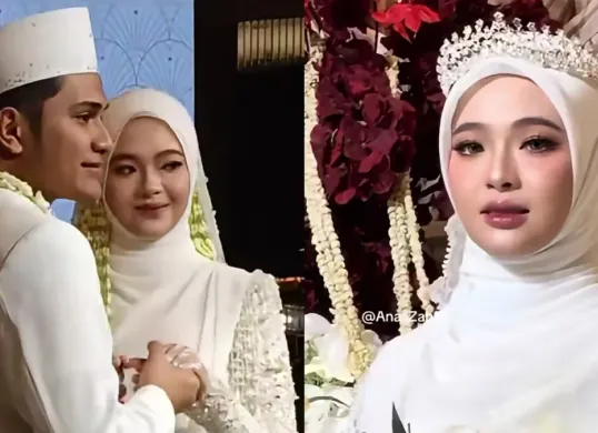 Akun Instagram Ning Najma Tsuroyya ramai dicari publik setelah kabar pernikahannya dengan Kadam Sidik. (Sumber: Instagram/@pn_230_ dan @anaszahrin)