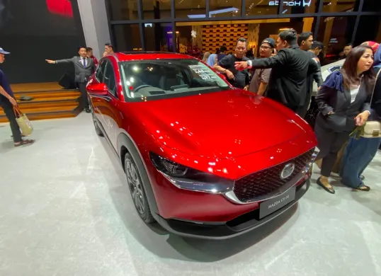 Mazda CX-30 di GIIAS 2026 (Sumber: Poskota/Herdyan Anugrah)