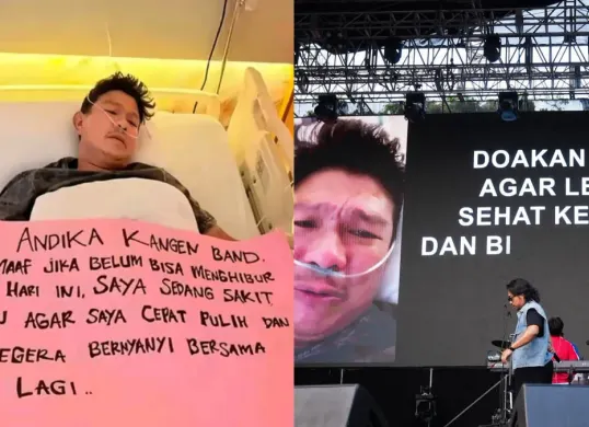 Andika Kangen Band sakit hingga batal manggung di The Sounds Project. Posisinya digantikan oleh Praz Teguh. (Sumber: Instagram)