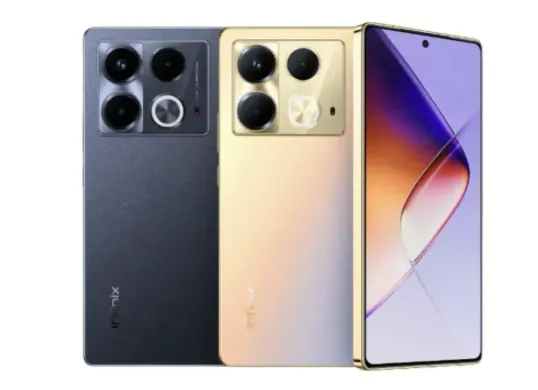 Infinix not 40 menjadi salah satu HP Infinix 2 jutaan yang menawarkan layar AMOLED 120Hz dan penyimpanan 256GB untuk menunjang aktivitas pelajar. (Sumber: Infinix)