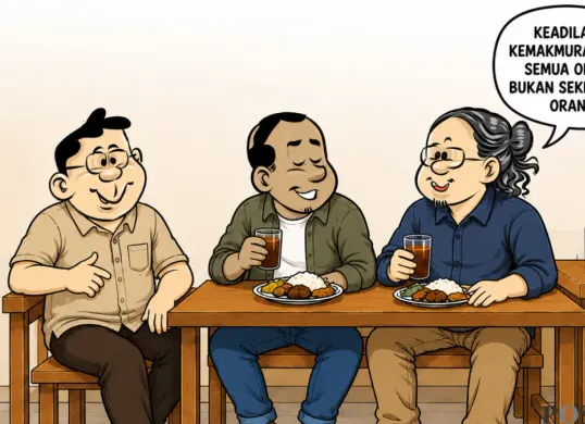 Ilustrasi Obrolan Warteg, Rabu, 12 Agustus 2026. (Sumber: Pos Kota/ Arif Setiadi)