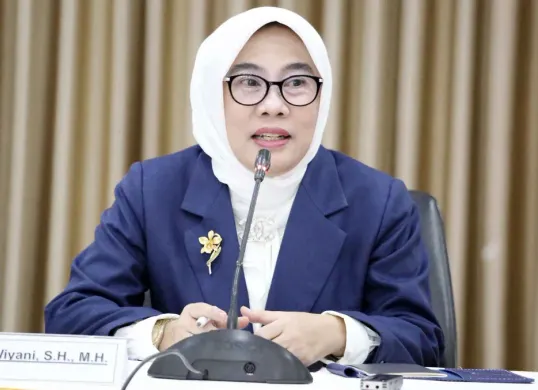 Dr. Dhifla Wiyani masuk dalam daftar calon hakim agung yang diusulkan Komisi Yudisial (KY) untuk mengikuti tahapan uji kelayakan dan kepatutan (fit and proper test) di Komisi III DPR RI. (Sumber: Dok. Komisi Yudisial)