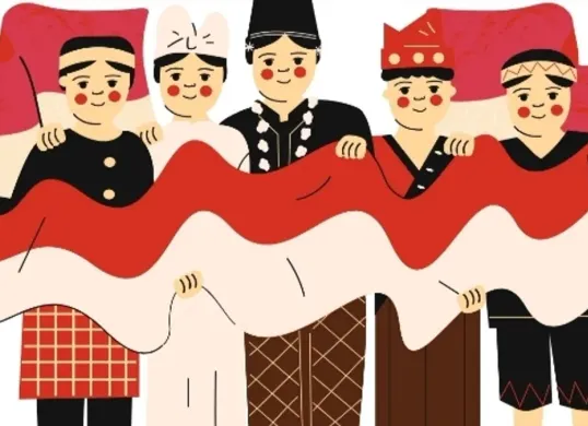 Ilustrasi - Cara membuat twibbon HUT ke-81 RI pakai Canva, Twibbonize, atau Chatgpt. (Sumber: Canva)