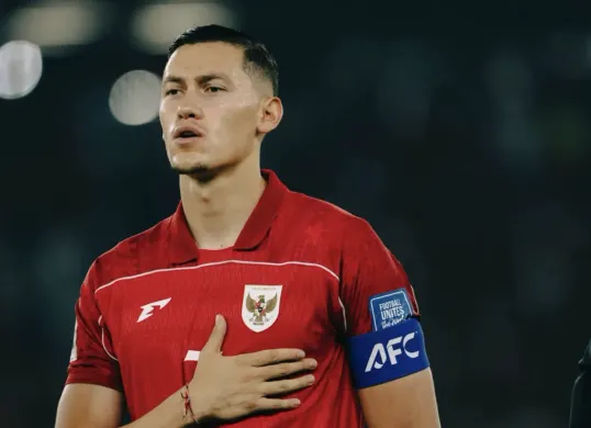 Jay Idzes menyampaikan ucapan HUT RI ke-81 untuk masyarakat Indonesia melalui unggahan Sassuolo dari Italia. (Sumber: Instagram)