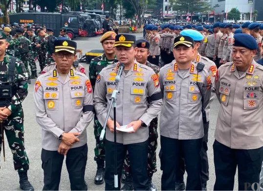 Kabid Humas Polda Metro Jaya, Kombes Budi Hermanto saat ditemui di Mapolda Metro Jaya, Jakarta Selatan, Selasa, 18 Agustus 2026. (Sumber: Poskota/Ali Mansur)