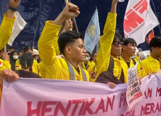 Jadwal demo BEM UI hari ini, Selasa, 18 Agustus 2026 di Bundaran HI, Jakarta Pusat berlangsung pukul 13.00 WIB. (Sumber: Instagram/@bemui_official)