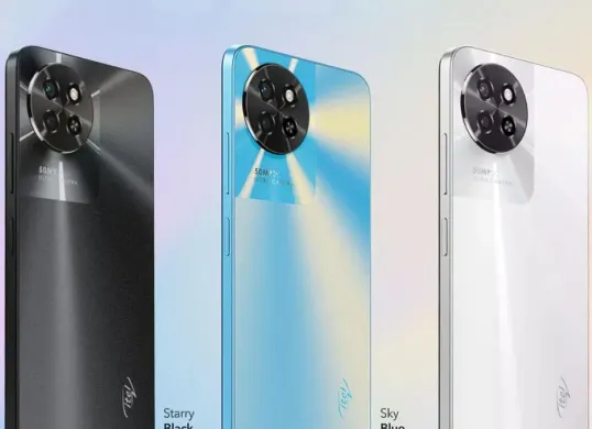 HP Itel S23 murah 1 jutaan yang masih menarik dipertimbangkan pada 2026, mulai dari model 5G hingga smartphone dengan baterai besar dan layar 120Hz. (Sumber: Itel)