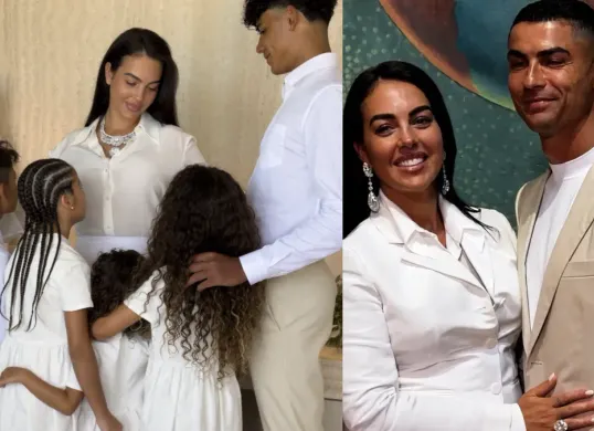 Cristiano Ronaldo dan Georgina Rodríguez memilih menggelar pernikahan secara intim di ruang keluarga rumah mereka di Cascais, Portugal, pada 11 Agustus 2026. (Sumber: Instagram/@cristiano)
