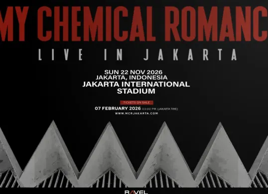 Sejumlah event menarik dijadwalkan berlangsung di Jakarta hingga akhir 2026, mulai dari pameran seni hingga konser musik internasional. (Sumber: Instagram/@ravel)