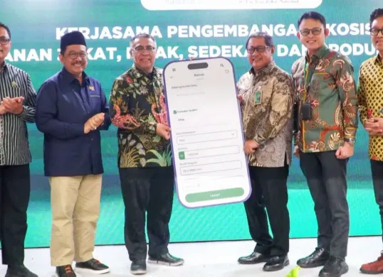 Penandatangan MoU antara Baznas RI dan BSN di Gedung Baznas RI, Kebon Manggis, Matraman, Jakarta Timur, Kamis, 20 Agustus 2026. (Sumber: Dok. Baznas)