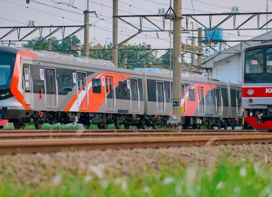 Ilustrasi perjalanan Commuter Line Bogor (KRL) Bogor-Jakarta. (Sumber: KAI Commuter)