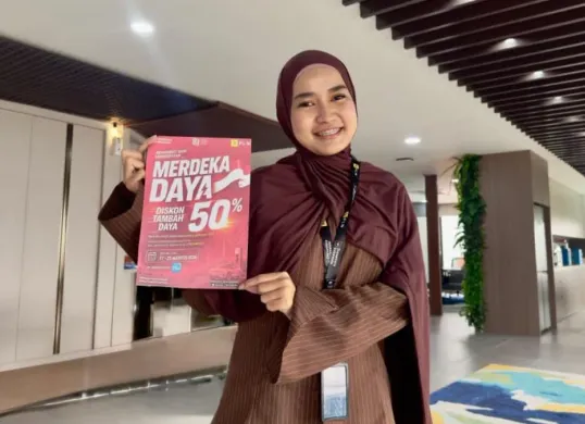 PT PLN menghadirkan program diskon tambah daya listrik 50 persen bertajuk "Merdeka Daya" yang berlangsung pada 17-25 Agustus 2026. (Sumber: Dok. PLN UID Jakarta Raya)