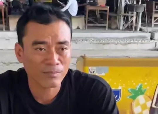 Supriyono alias Mas Botok Pati pernah dipenjara dalam kasus pemblokiran jalan saat demo Pati beberapa waktu lalu. (Sumber: Instagram/@ampbpati)