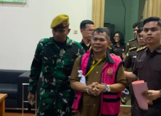 Ketua Pusat Kegiatan Belajar Masyarakat (PKBM) Indonesia Negeriku, Kidon Ginting ditetapkan sebagai tersangka dugaan korupsi Bantuan Operasional Pendidikan (BOP). (Sumber: Istimewa)