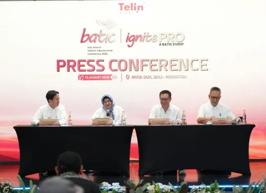 Konferensi pers BATIC 2026 di Nusa Dua, Bali, Selasa, 25 Agustus 2026. (Sumber: Dok. Istimewa)