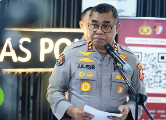Kepala Divisi Humas Polri, Irjen Johnny Edison Isir meminta massa aksi demonstrasi menjaga ketertiban dan tidak terpengaruh hoaks. (Sumber: Mabes Polri)