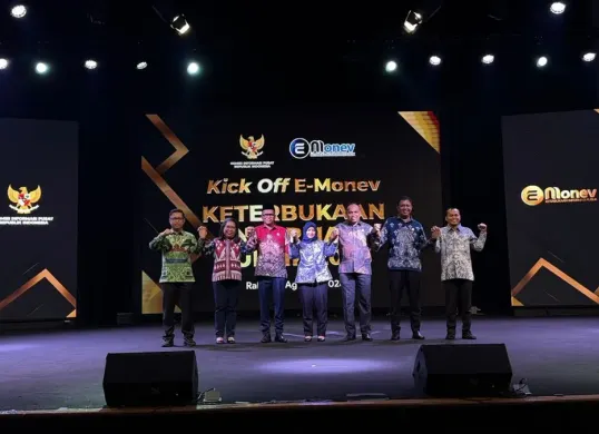 Kick Off dan Sosialisasi secara hybrid di Auditorium RRI, Gambir, Jakarta Pusat, Rabu, 26 Agustus 2026. (Sumber: Dok. KIP RI)