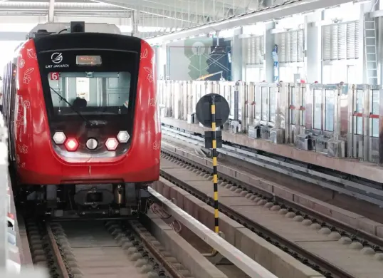Peresmian LRT Jakarta rute Kelapa Gading-Manggarai ditunda. (Sumber: Dok. Pemprov Jakarta)