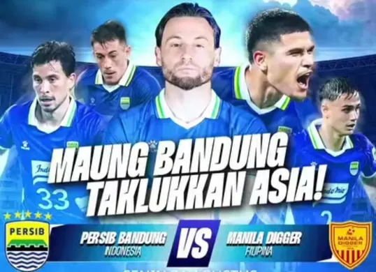 Link live streaming Persib Bandung vs Manila Digger di Play Off ACL Two 2026/2027 malam hari ini, Senin, 31 Agustus 2026 jam 19.00 WIB. (Sumber: Instagram/@rctisports)