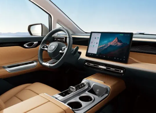 Interior mobil baru GAC yang bakal rilis di IIMS 2026. (Sumber: GAC)