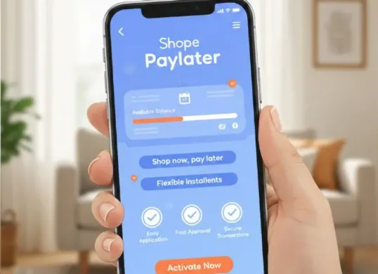 Ilustrasi. Shopee Paylater bisa dinonaktifkan secara resmi jika pengguna memenuhi syarat tertentu. (Sumber: Poskota/AI Generated)
