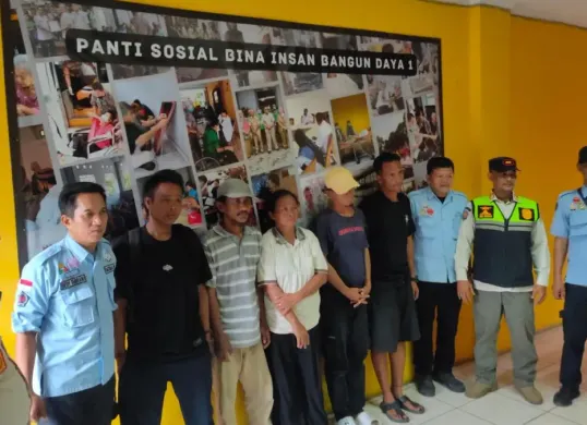 Sudinsos Jakbar jaring ratusan PPKS selama Januari 2026. (Sumber: Istimewa)