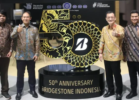 IIMS 2026 menjadi panggung Bridgestone Indonesia menandai 50 tahun perjalanan di industri otomotif nasional. (Sumber: Bridgestone)