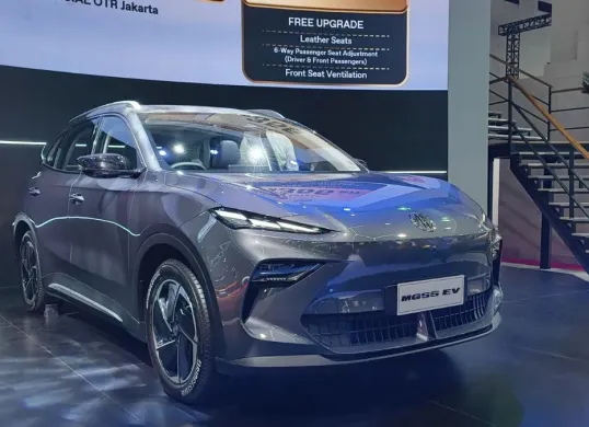 MGS5 EV di IIMS 2026. (Sumber: MG)